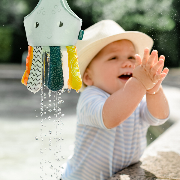 Розвиваюча іграшка для води Fehn Plansch & Play Восьминіг (4001998050066) - Pampik - 6