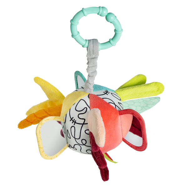 М'яка розвиваюча іграшка-підвіска Fehn DobabyDoo М'яч (4001998049152) - Pampik - 2