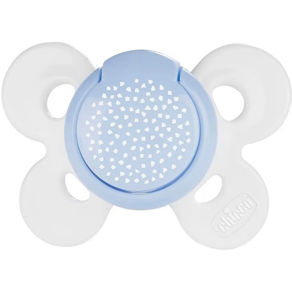 Силіконова пустушка Chicco Physio Comfort, 2-6 міс., блакитний (74911.21) - Pampik