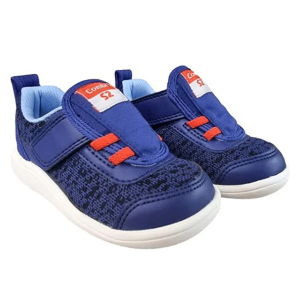 Кросівки ергономічні Combi, 12,5 см, синій меланж (117909/33381) - Pampik