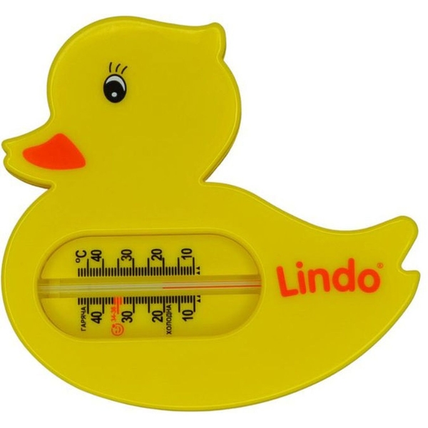 Термометр для води Lindo, жовтий (Pk 004) - Pampik
