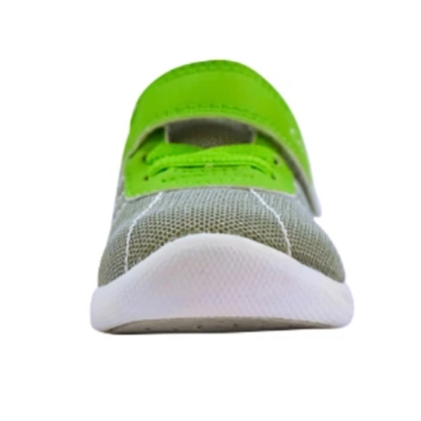 Кросівки ергономічні Combi, 13,5 см, сірий з салатовим (117256/25418) - Pampik - 3