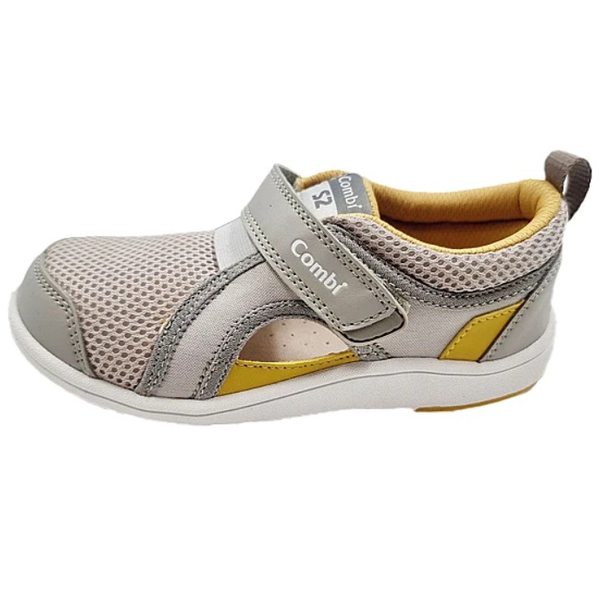Сандалі ергономічні Combi, 18,5 см, сірий з жовтим (118005/33373) - Pampik - 3