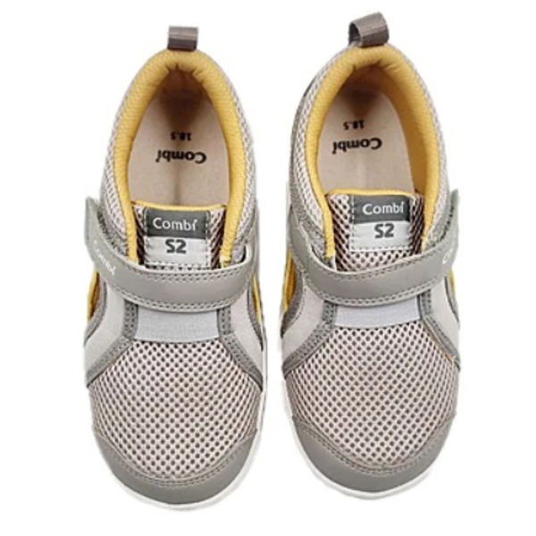 Сандалі ергономічні Combi, 18,5 см, сірий з жовтим (118005/33373) - Pampik - 5