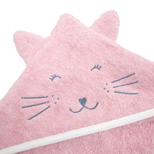 Рушник-куточок Twins Animals Котик, 100х80 см (1503-TA-08) - Pampik - 2