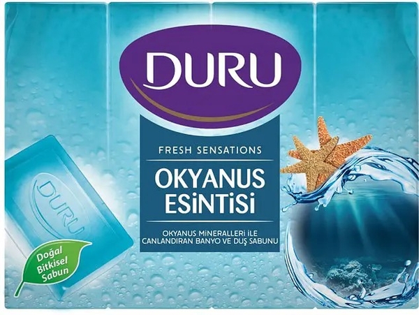 Мило Duru Fresh Sensations Океанський бриз, 4 шт. (4 х 150 г) - Pampik