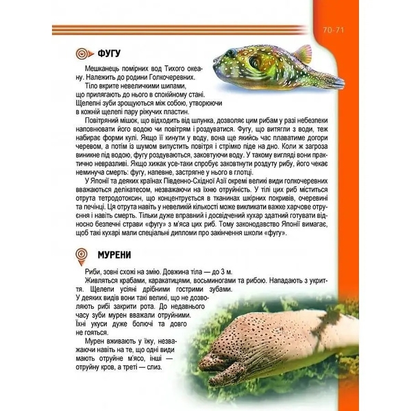 Енциклопедія для допитливих. Мешканці морів та океанів - Жабська Т. С. (9786176950318) - Pampik - 2
