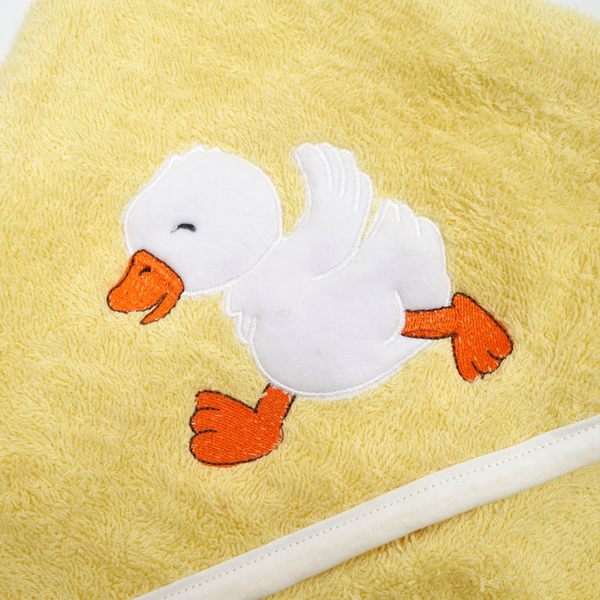 Рушник-куточок Twins Animals Качечка, 100х80 см (1503-TA-05) - Pampik - 3