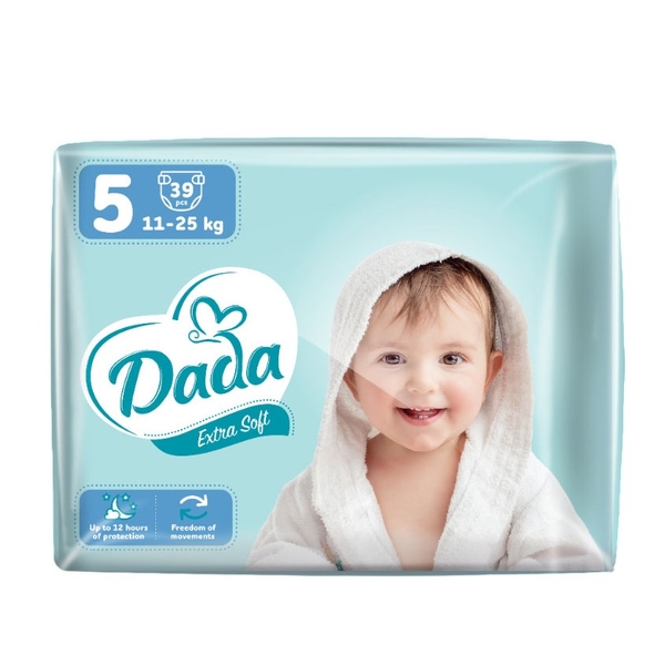 Підгузки Dada Extra Soft 5 (11-25 кг), 39 шт. - Pampik