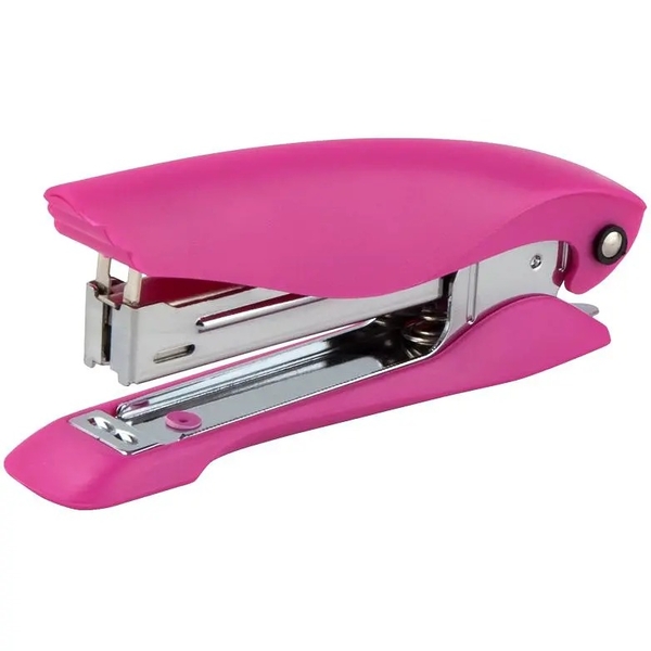 Степлер канцелярський Axent Ultra №10/5, 12 аркушів, рожевий (4802-10-A) - Pampik