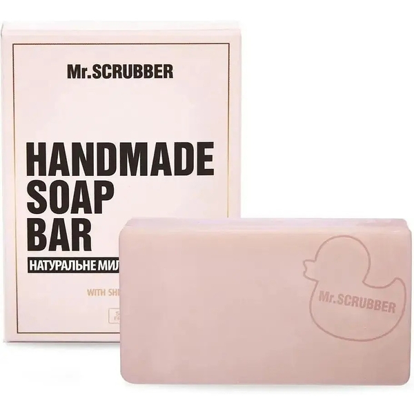 Брускове мило ручної роботи у подарунковій коробці Mr.Scrubber Шоколад, 100 г - Pampik