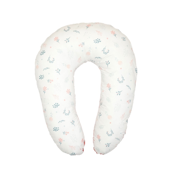 Подушка для вагітних Twins Velvet, 160 см, кораловий (1203-TV-15) - Pampik - 2