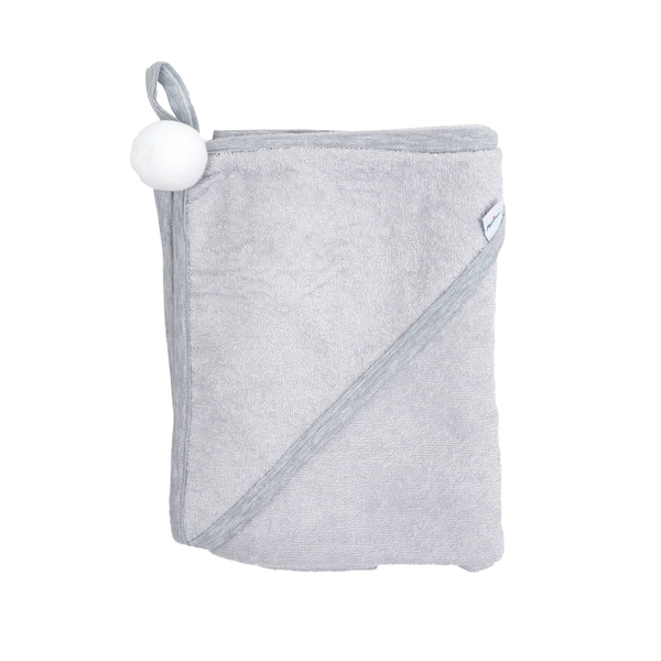 Полотенце-уголок Twins Smurf, 100x100 см, серый (1510-RTS-10) - Pampik