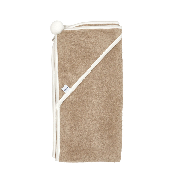 Рушник-куточок Twins Smurf, 100x100 см, кавовий (1510-RTS-201) - Pampik