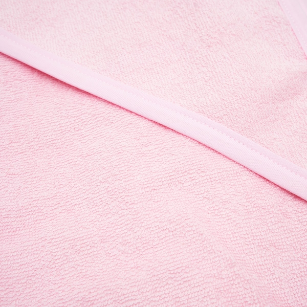 Полотенце-уголок Twins Aqua, 100х100 см, розовый (1500-TA-08) - Pampik - 2