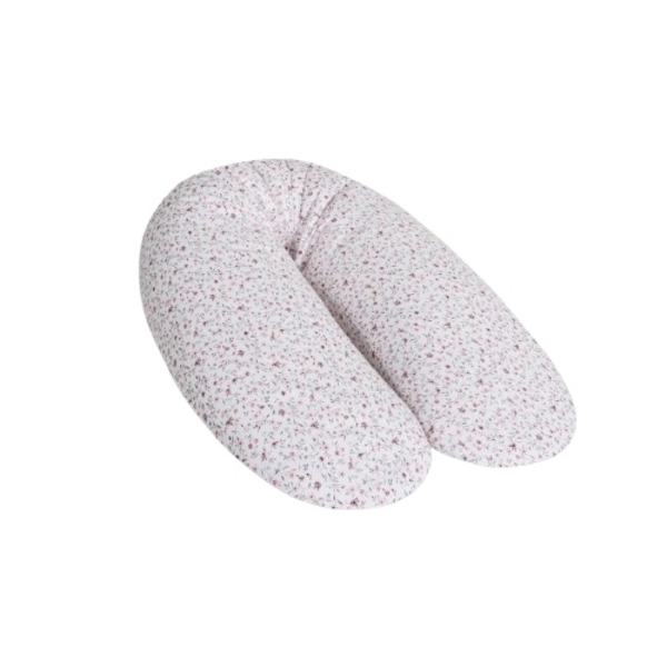 Подушка для беременных Ceba Baby Physio Multi Physio Forget me not, 190х35 см, бело-розовый (W-741-000-745) - Pampik