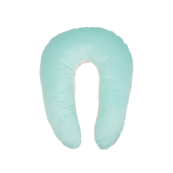 Подушка для вагітних Twins Velvet, 160 см, м'ятний (1203-TV-14) - Pampik