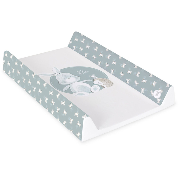 Повивальна дошка Ceba Baby Basic Friends, 50x70 см, білий з блакитним (W-216-000-730) - Pampik - 2