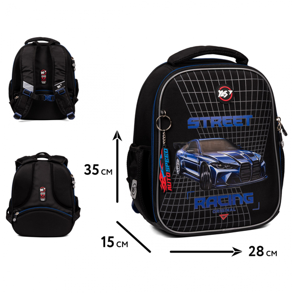 Рюкзак каркасний YES H-100 My First Car (559844) - Pampik - 2