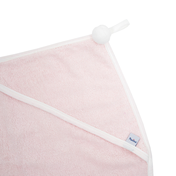 Рушник-куточок Twins Smurf, 100x100 см, рожевий (1510-RTS-24B) - Pampik - 2