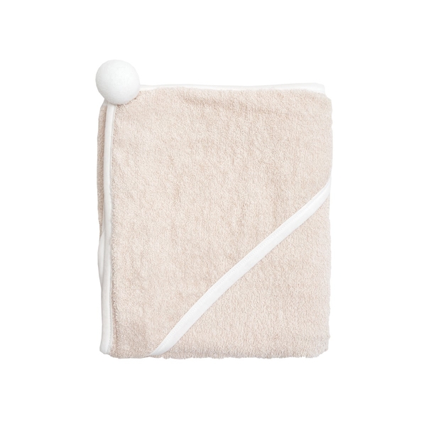 Рушник-куточок Twins Smurf, 100x100 см, пісочний (1510-RTS-557) - Pampik