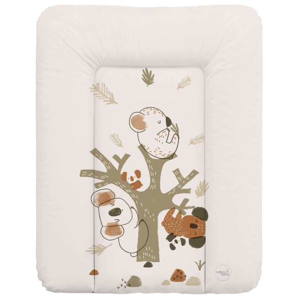 Повивальний матрац Ceba Baby Basic Koala, 50x70 см, білий (W-143-000-729) - Pampik