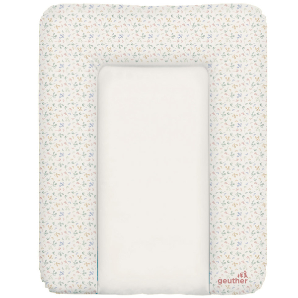 Повивальний матрац Ceba Baby Lilly Soft Swirl White, 50x70 см, білий (W-5832-0038-44) - Pampik