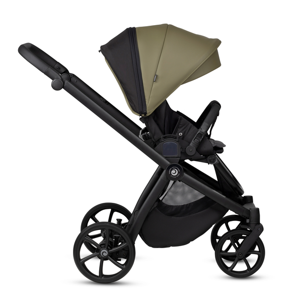 Универсальная коляска 2 в 1 Tutis MIO 3+ Leather Collection Olive - Pampik - 7