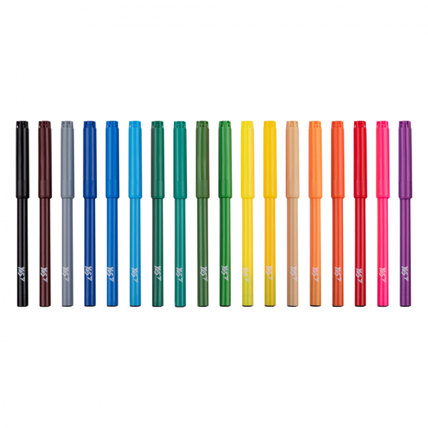 Фломастеры YES Orange Line, картонная упаковка, 18 цветов (650553) - Pampik - 5