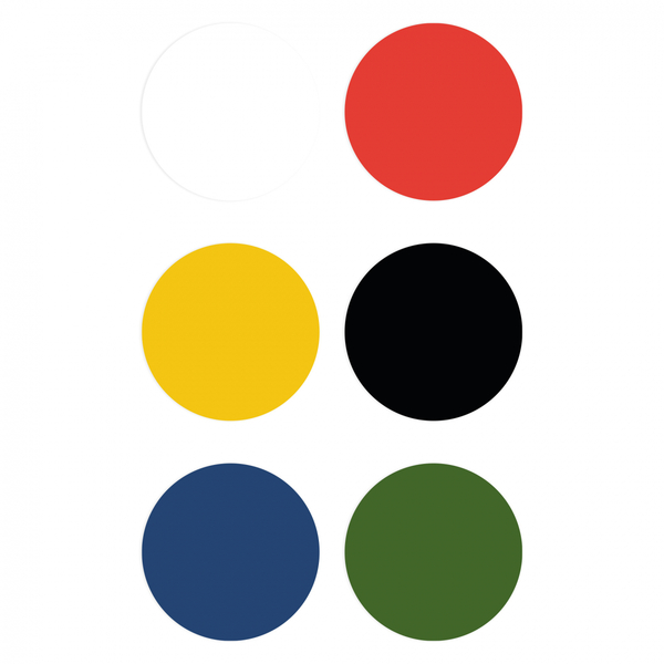 Краски гуашевые Yes Orange Line, 6 цветов по 20 мл (230430) - Pampik - 7