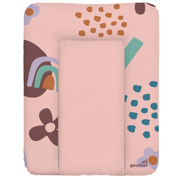 Повивальний матрац Ceba Baby Lilly Spring Pink, 50x70 см, рожевий (W-5832-0068-77) - Pampik