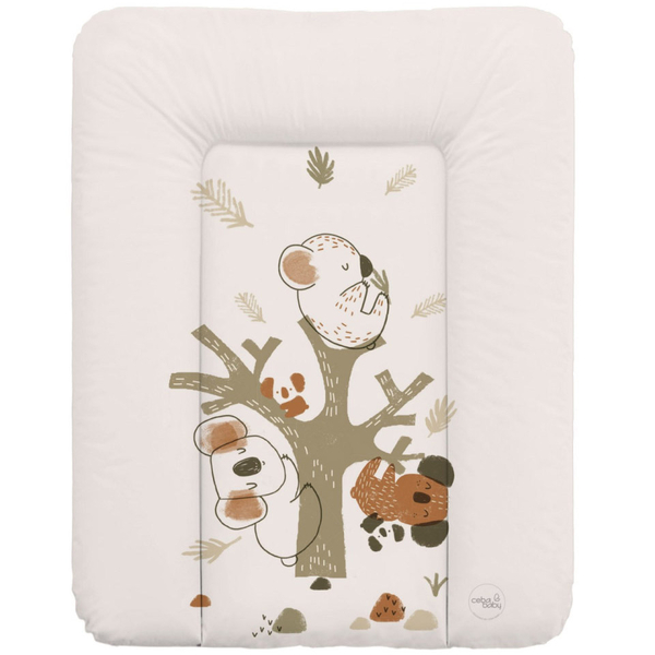 Повивальний матрац Ceba Baby Basic Koala, 75x72 см, білий (W-144-000-729) - Pampik
