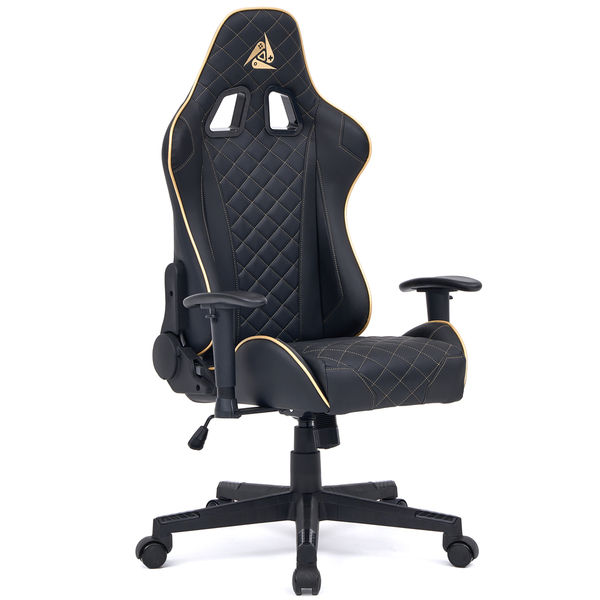 Геймерське крісло Cyberlux G41 Black (арт. GM-G41 FB) - оббивка екошкіра / колір чорний (коробок 1 шт.) - Pampik - 14