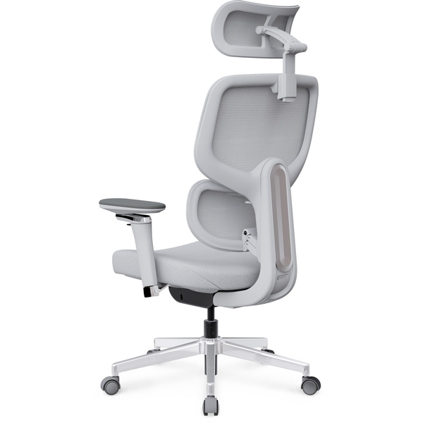 Крісло Mealux D2 Air Fabric Grey (арт. HF-D2 F/G) - Pampik - 6