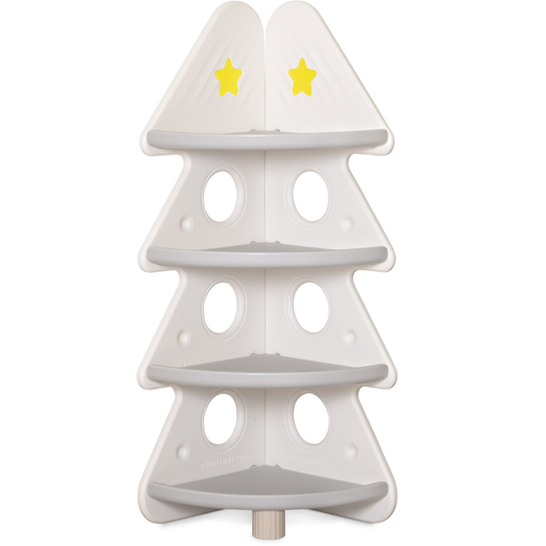 Стелаж кутовий для книг та іграшок Mealux Groot White (арт. KD-E031 White) - Pampik