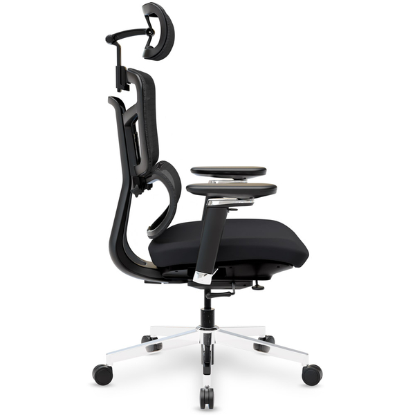 Крісло Mealux S4 Air Fabric Black (арт. HF-S4 F/B) - Pampik - 5