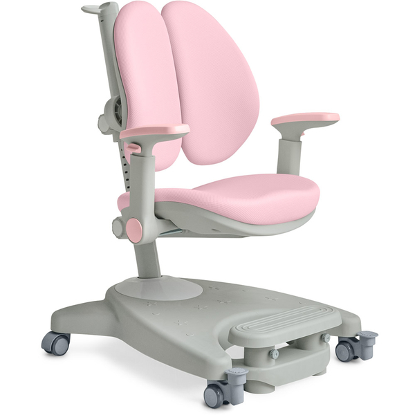 Дитяче крісло Mealux Supra Duo Plus Pink (арт.Y-116 KP) - Pampik