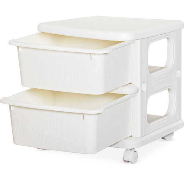 Детский стеллаж Mealux Oscar White (арт. KD-E011 White) - Pampik - 2