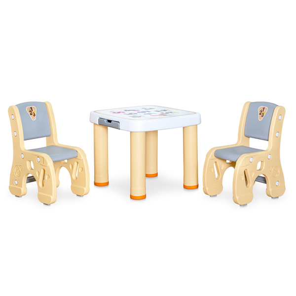 Дитячий комплект із двома стільцями Mealux Pluto (арт. KD-F061 Yellow) - Pampik