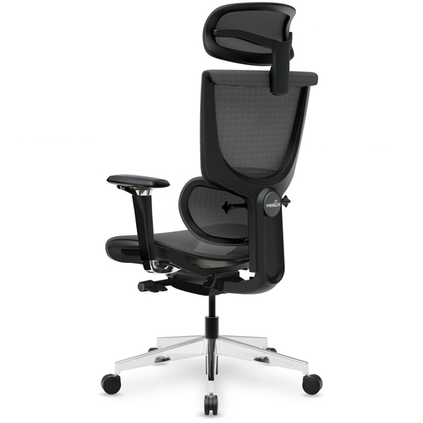 Крісло Mealux S8 Air Black (арт. HF-S8P M/B) - Pampik - 6