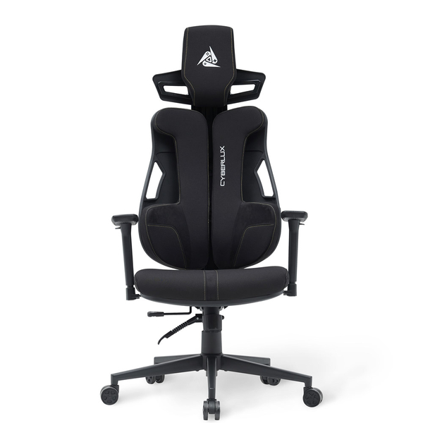 Геймерське крісло Cyberlux V8 Fabric Black (арт. GM-V8 FB) - Pampik - 6