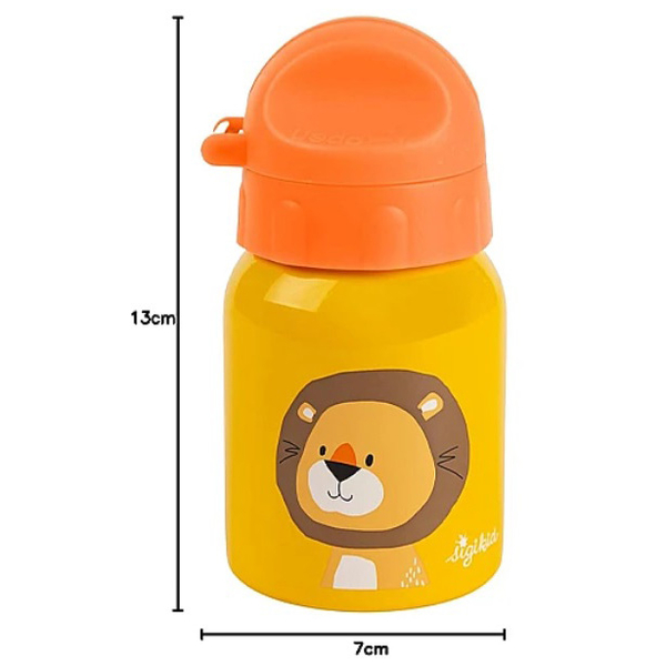 Бутылочка для напитков Sigikid Лев, 250 мл, желтый (25115/38295) - Pampik - 4