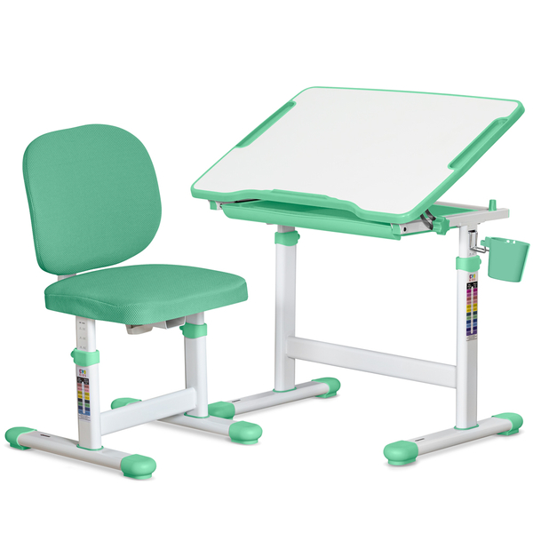 Комплект Evo-kids (стіл+стілець) Evo-06 Plus Green (арт. Evo-06 Plus Z) - Pampik