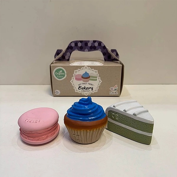 Погремушка-прорезыватель Tikiri 96146, каучук, 3 шт. (37431) - Pampik - 4