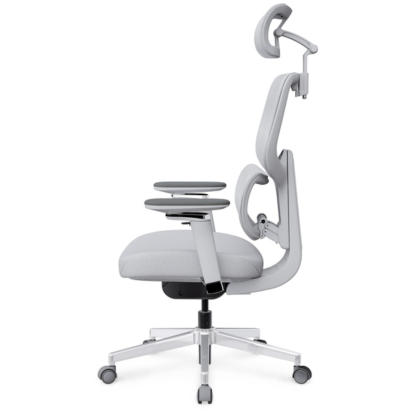 Крісло Mealux D2 Air Fabric Grey (арт. HF-D2 F/G) - Pampik - 7