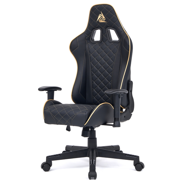 Геймерське крісло Cyberlux G41 Black (арт. GM-G41 FB) - оббивка екошкіра / колір чорний (коробок 1 шт.) - Pampik - 4