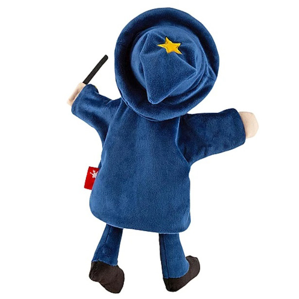 Игрушка мягкая на руку Sigikid Волшебник, 30 см, синий (43123/38297) - Pampik - 2