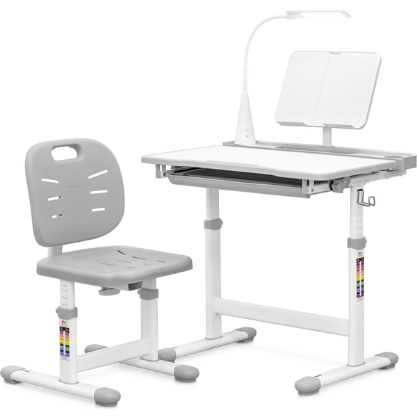 Комплект Evo-kids (стілець+стіл+полиця+лампа) Evo-17 G Ergo (арт. Evo-17 G Ergo) - Pampik - 2