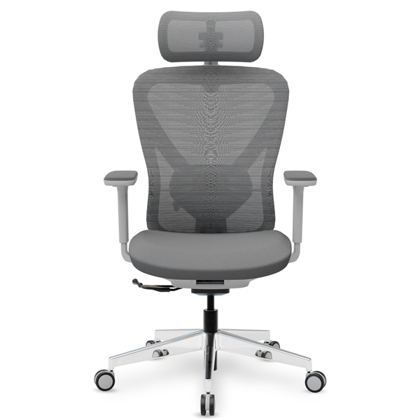 Крісло Mealux Q1 Air Fabric Grey (арт. HF Q-1 F/G) - Pampik - 7