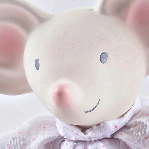 Ігровий набір Tikiri 77101: комфортер та книжечка, каучук, рожевий (37433) - Pampik - 3